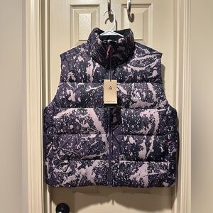 Nike ACG Lunar Lake Therma-FIT ADV puffer vest in Raisin Purple and Black